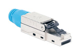 Fiche de terminaison de champ modulaire RJ45 sans outil blindée Cat8.1 40G Image 2