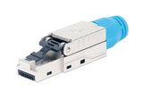 Fiche de terminaison de champ modulaire RJ45 sans outil blindée Cat8.1 40G Image 1