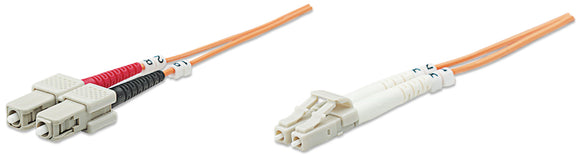 Cordon de brassage fibre optique, duplex et multimode Image 1