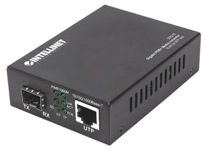 Convertisseur de média Gigabit PoE+ Image 1