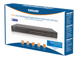 Commutateur PoE Gigabit Web Ethernet 24 ports avec 2 ports SFP. Packaging Image 2