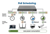 Commutateur PoE Gigabit Web Ethernet 24 ports avec 2 ports SFP. Image 7