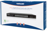 Commutateur Gigabit Ethernet 24 ports avec 2 ports SPF Packaging Image 2