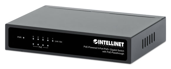 Commutateur Gigabit 5 ports alimenté par PoE avec tunnel PoE Image 1