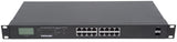 Commutateur Gigabit Ethernet 16 ports PoE+ avec 2 ports SFP et Affichage LCD Image 7