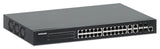 Commutateur Gigabit Ethernet PoE+ 24-ports géré par une interface internet avec 4 ports Gigabit combo base-T/SFP Image 3