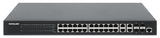 Commutateur Gigabit Ethernet PoE+ 24-ports géré par une interface internet avec 4 ports Gigabit combo base-T/SFP Image 4
