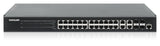 Commutateur Gigabit Ethernet PoE+ 24-ports géré par une interface internet avec 4 ports Gigabit combo base-T/SFP Image 6