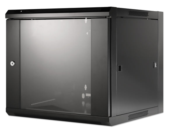 19 in. Wallmount 9U 570*600 Steel Black Image 1