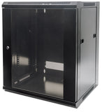 19 in. Wallmount 12U 570*450 Steel Black Image 1