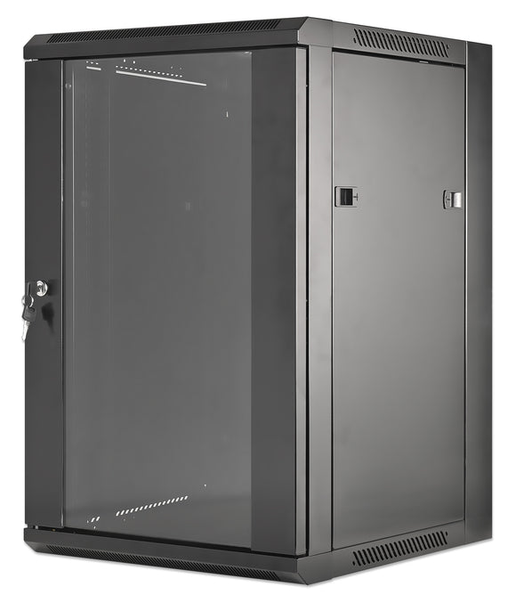 19 in. Wallmount 15U 570*450 Steel Black Image 1