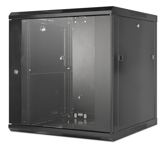 19 in. Wallmount 12U 600*600 Steel Black Image 1