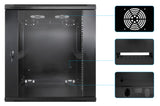 19 in. Wallmount 12U 600*600 Steel Black Image 6
