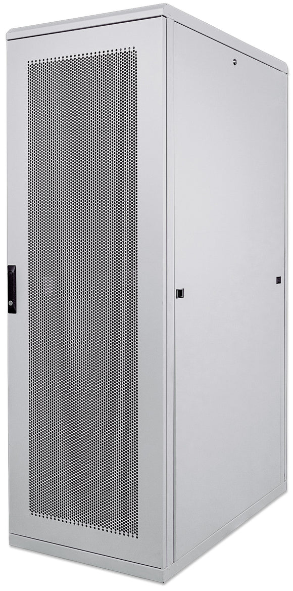 42U 600x1000mm 19in. SILVER SERIES SERVER CABINET Assembled Image 1
