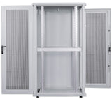 36U 600x1000mm 19in. SILVER SERIES SERVER CABINET Assembled Image 10