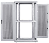 36U 600x1000mm 19in. SILVER SERIES SERVER CABINET Assembled Image 11