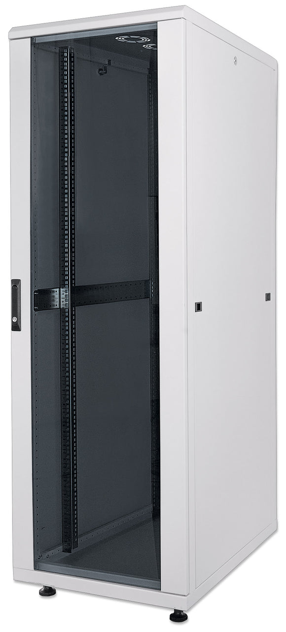 36U 600x800mm 19in. SILVER SERIES FLOOR-STANDING RACK & CABINET Assembled Image 1