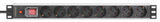 Bandeau 8 prises rackable 1 U 19" - Allemagne Image 4
