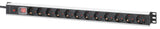 Bandeau 12 prises rackable vertical – Allemagne Image 1
