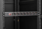 Unité de distribution d'alimentation (PDU) à 8 sorties pour montage en rack 19" 1U Image 8