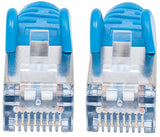 Cat6 Network Patch Cable, SSTP, PIMF, Blue, 3.00 m Image 4