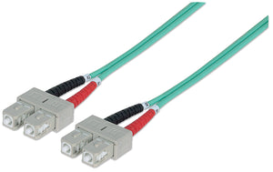 Cordon de brassage fibre optique, duplex et multimode Image 1