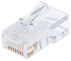 Lot de 100 connecteurs modulaires RJ45 Cat5e de gamme professionnelle Image 1