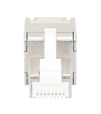 Fiche de terminaison de champ modulaire RJ45 sans outil blindée Cat6a 10G Image 3