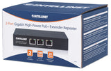 Répéteur extenseur à 2 ports Gigabit High-Power PoE+ Packaging Image 2