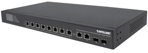 Commutateur Gigabit Ethernet 8 ports ultra PoE avec 4 ports uplink et écran LCD Image 1