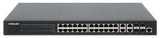 Commutateur Gigabit Ethernet PoE+ 24-ports géré par une interface internet avec 4 ports Gigabit combo base-T/SFP Image 3