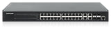 Commutateur Gigabit Ethernet PoE+ 24-ports géré par une interface internet avec 4 ports Gigabit combo base-T/SFP Image 5