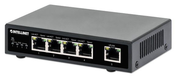 Commutateur PoE+ Gigabit Ethernet 5 ports Image 1